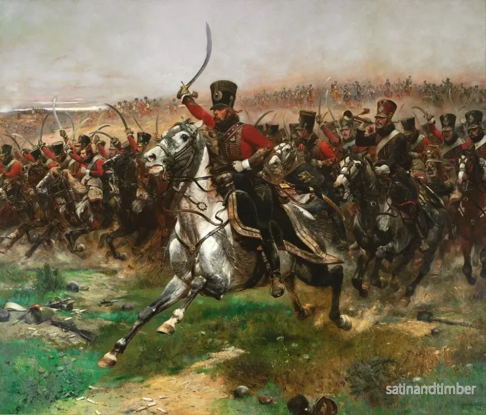 Reproduktion av målningen Vive l'Empereur - Jean-Baptiste Édouard Detaille - Bild 2