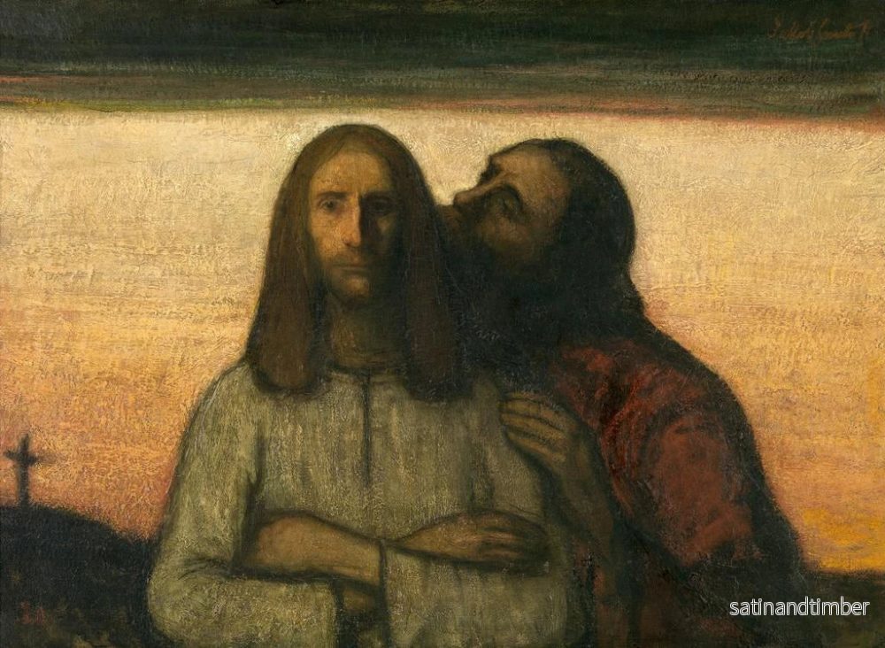 Reproduktion av målningen Le Baiser de Judas - Jakob Smits - Bild 2