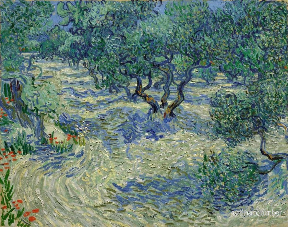 Reproduktion av målningen Verger d'oliviers - Vincent van Gogh - Bild 2