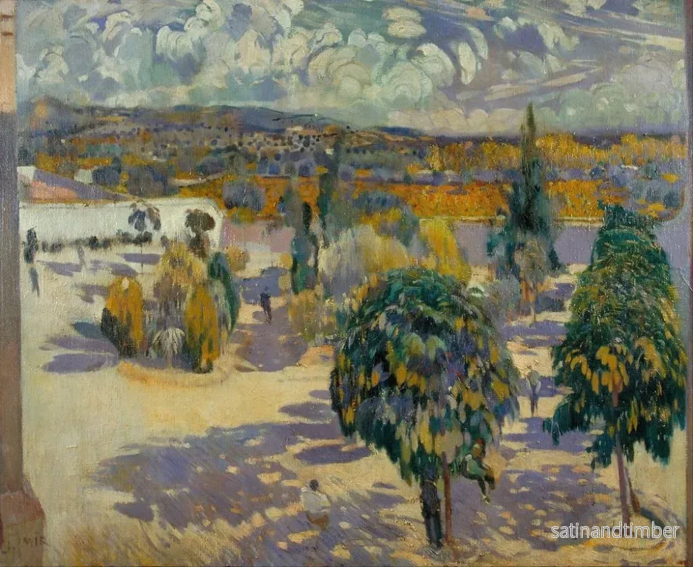 Reproduktion av målningen Ciel orageux - Joaquín Mir Trinxet - Bild 2