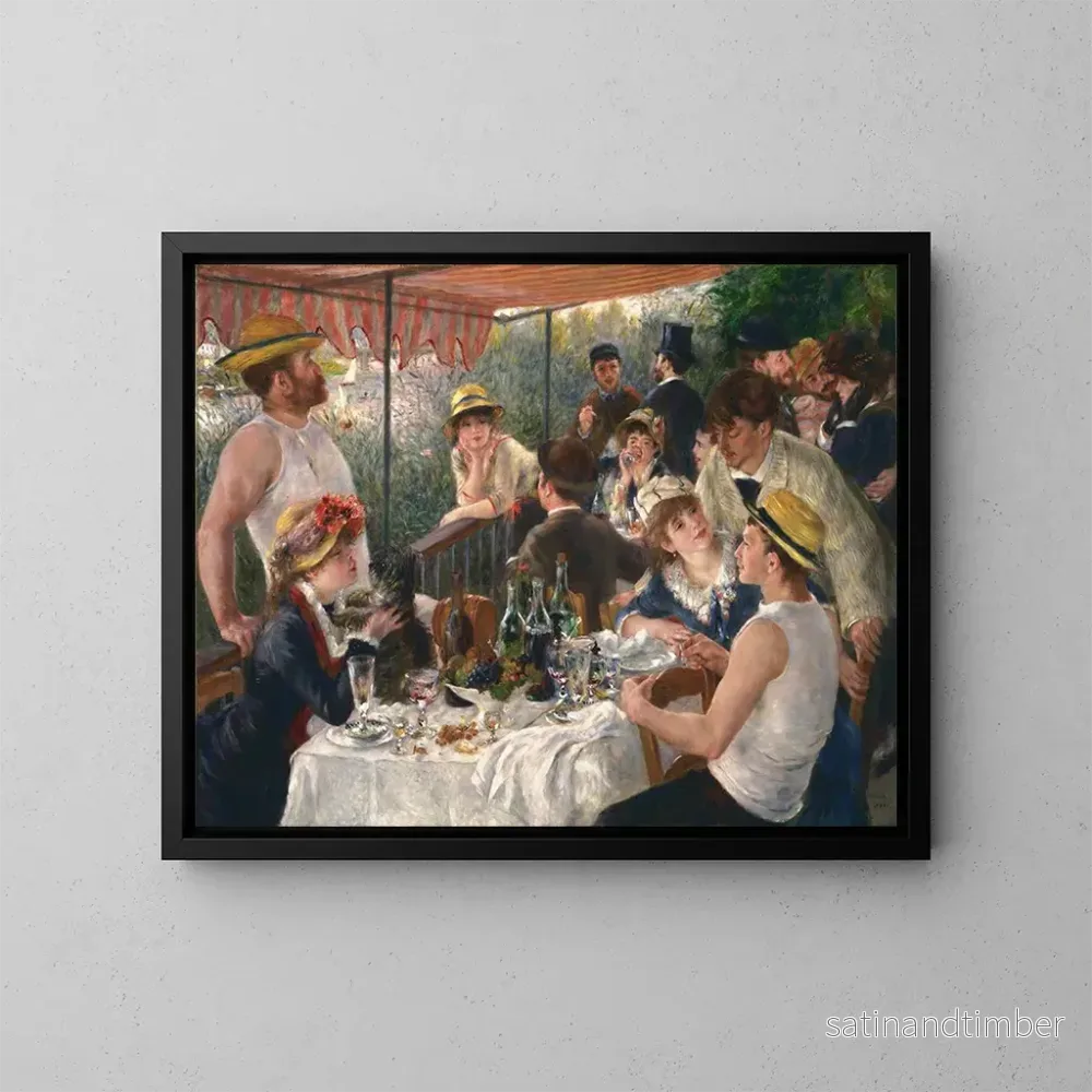Reproduktion av målningen Frukost för kanotisterna - Pierre-Auguste Renoir