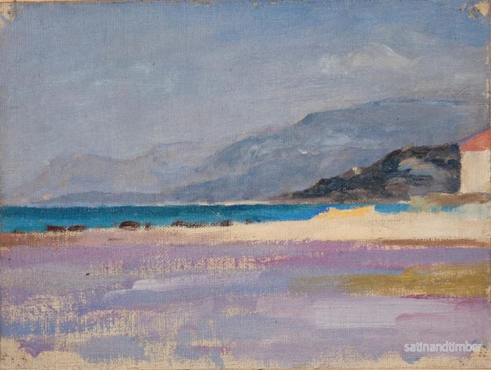 Reproduktion av målningen Italien Ventimiglia - Jan Cybis - Bild 2