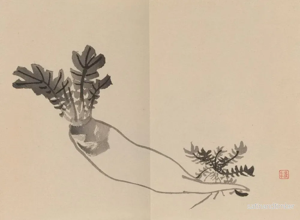 Reproduktion av målningen Keinen shugajō Pl11 - Imao Keinen - Bild 2