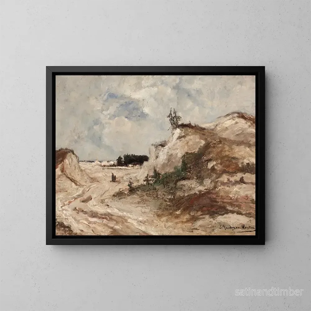 Reproduktion av målningen Landskap med tall - Sientje Mesdag van Houten
