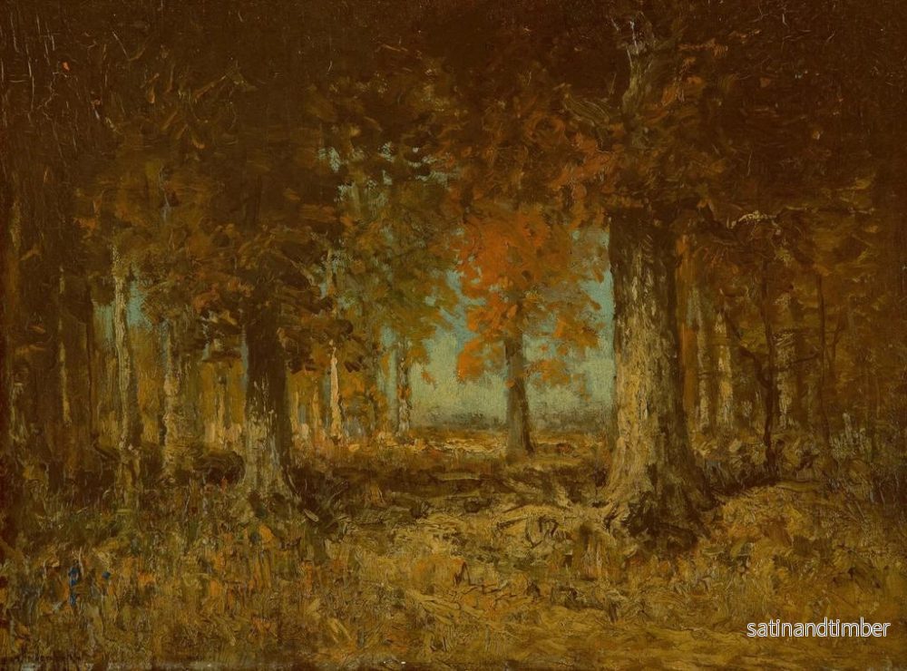 Reproduktion av målningen Lisière des bois - Julian Onderdonk - Bild 2