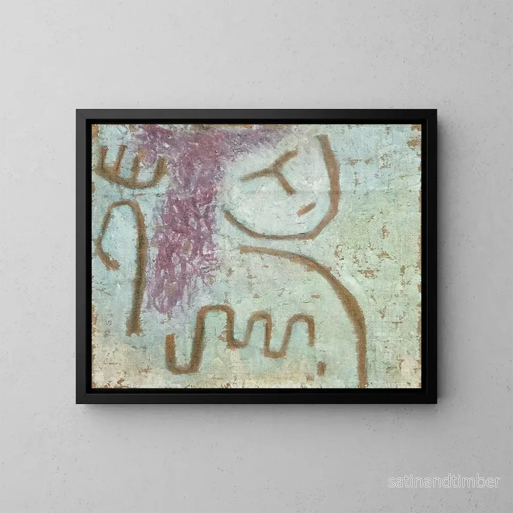 Reproduktion av målningen Liten hoppfullhet - Paul Klee