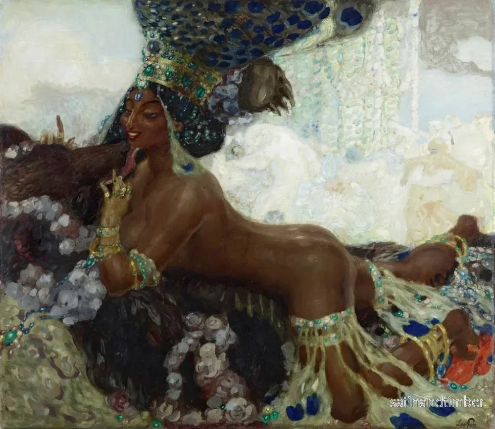 Reproduktion av målningen Bajadeh - Leo Putz - Bild 2