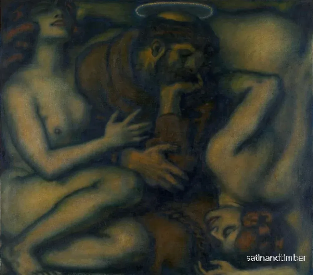 Reproduktion av målningen Tentation - Franz von Stuck - Bild 2