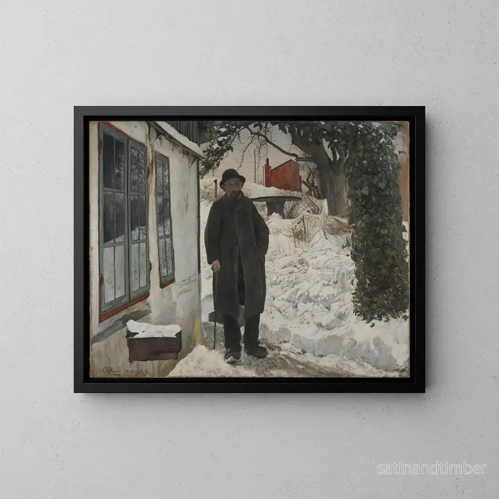Reproduktion av målningen I det gamla huset - Laurits Andersen Ring