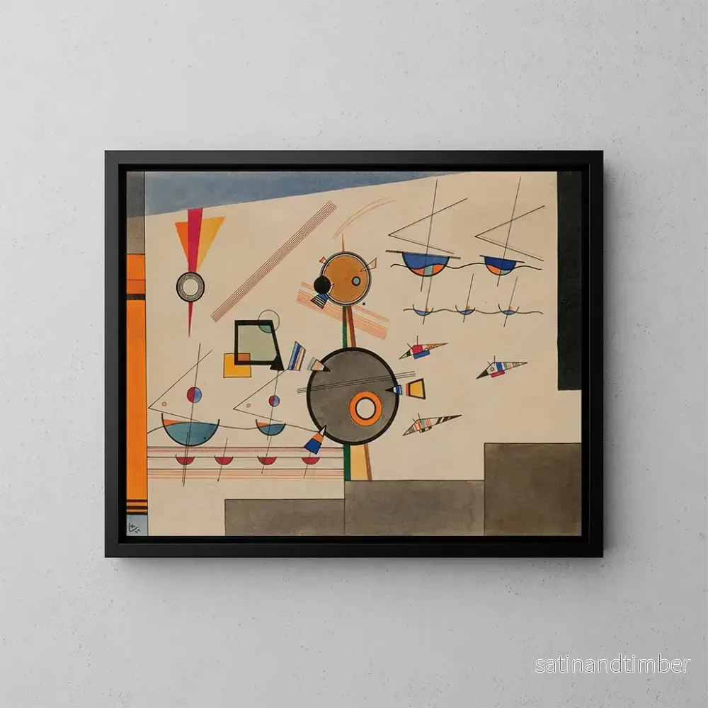 Reproduktion av målningen Flottement - Wassily Kandinsky