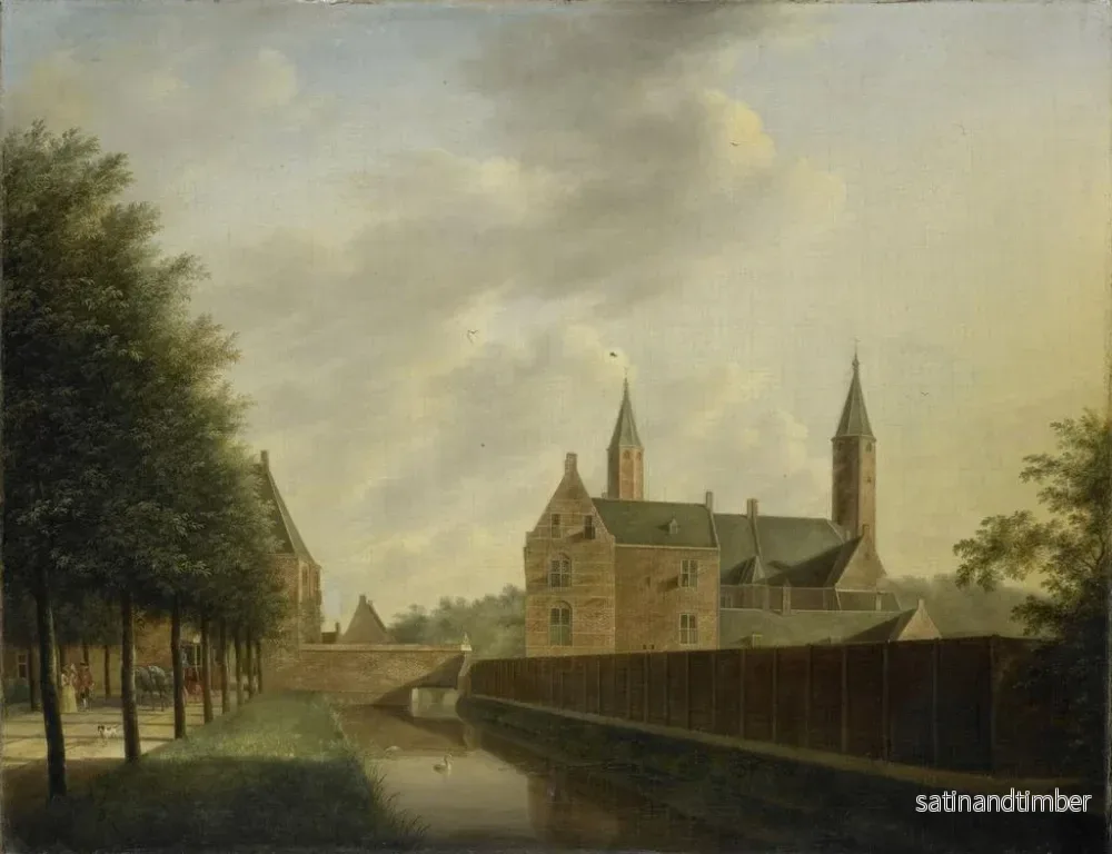 Reproduktion av målningen Manoir de Heemstede - Johannes Janson - Bild 2