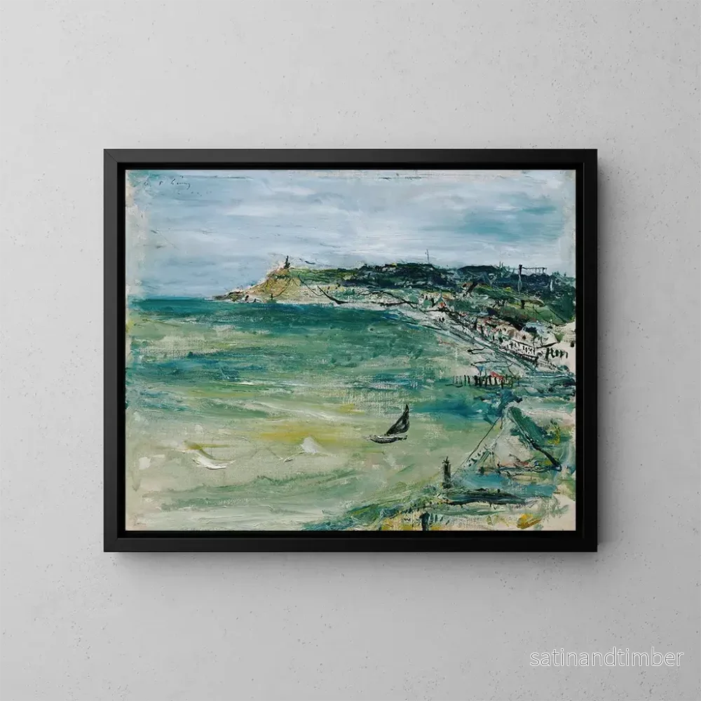 Reproduktion av målningen Le Havre - Wilhelm Thöny