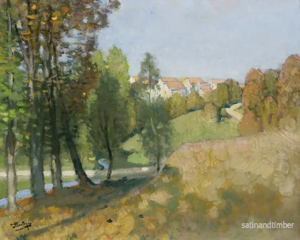 Reproduktion av målningen Höst - Pierre-Eugène Montzin - Bild 2