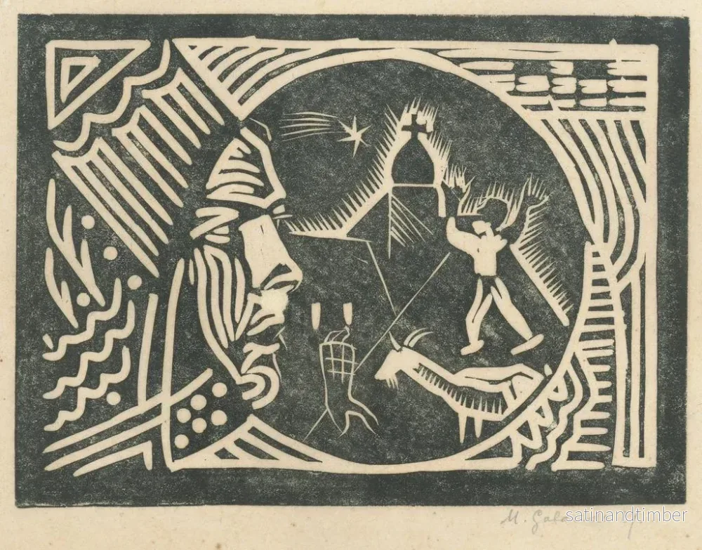 Reproduktion av målningen Genom en målares ögon - Mikuláš Galanda - Bild 2