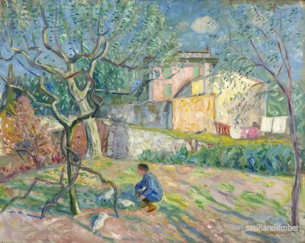 Reproduktion av målningen De Fiesole - Lars Jorde - Bild 2