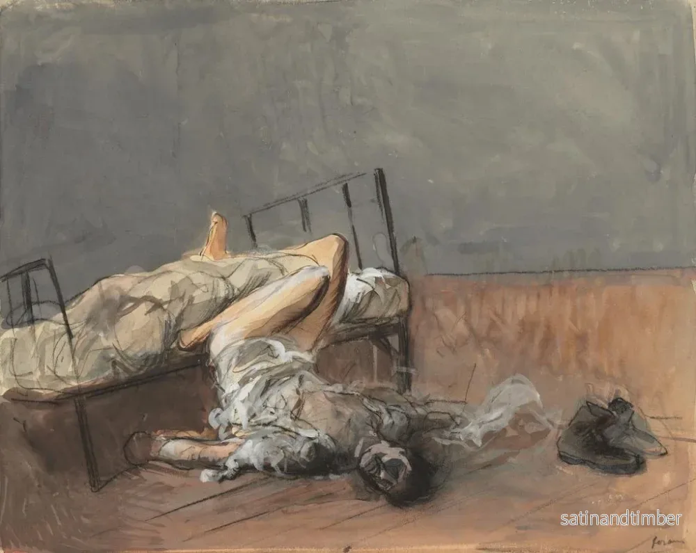 Reproduktion av målningen Le Suicide - Jean-Louis Forain - Bild 2