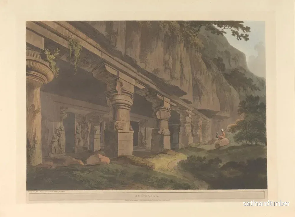 Reproduktion av målningen Scène orientale Pl35 - Thomas Daniell - Bild 2