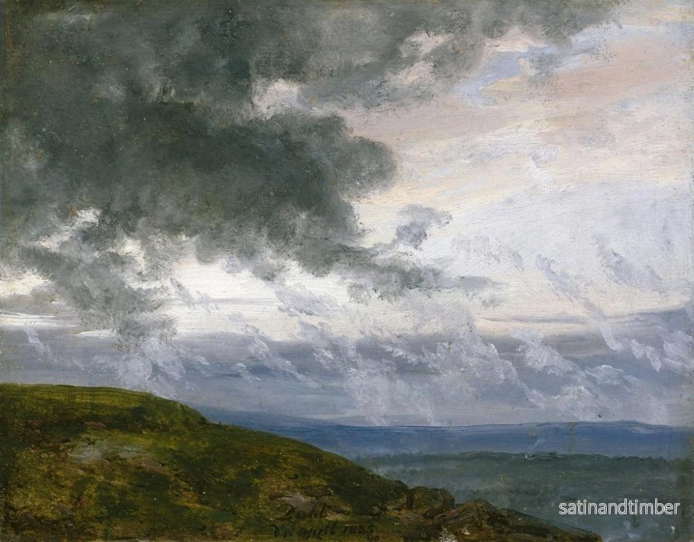 Reproduktion av målningen Stormmoln - Johan Christian Dahl - Bild 2