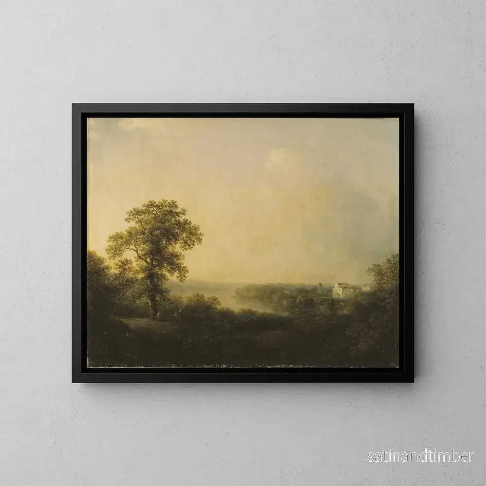 Reproduktion av målningen Vue de Haga – Carl Johan Fahlcrantz Reproduktion av målningen Vue de Haga – Carl Johan Fahlcrantz