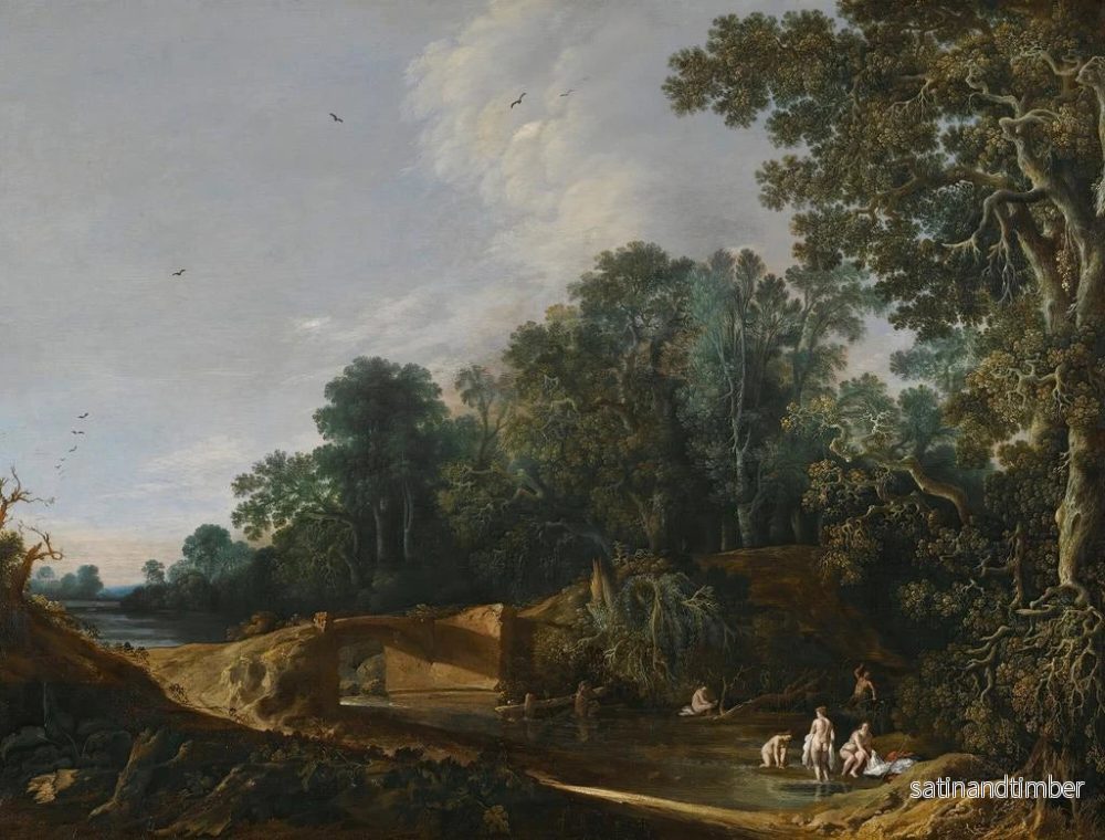 Reproduktion av målningen Landskap med Venus-toaletten - François van Knibbergen - Bild 2