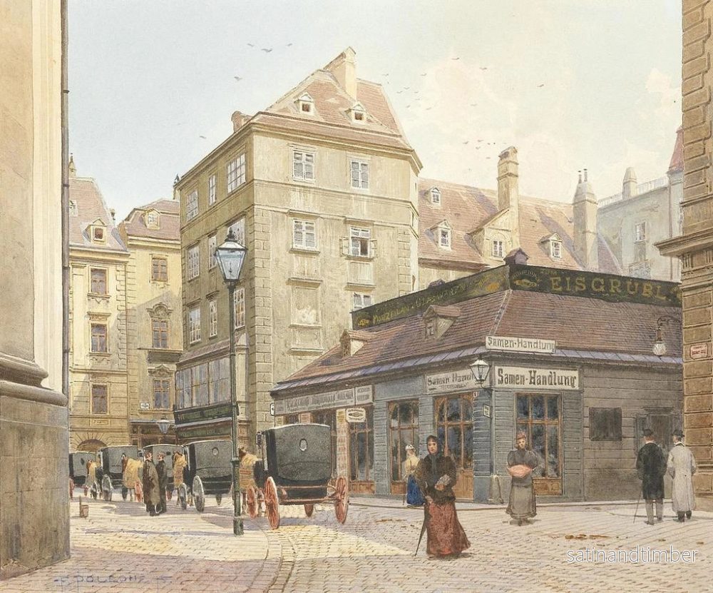 Reproduktion av målningen Eisgrub i Wien - Franz Poledne - Bild 2
