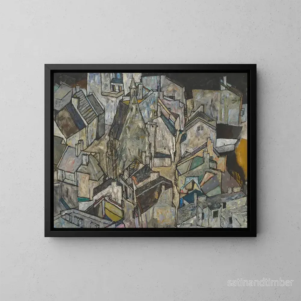 Reproduktion av målningen Mdling II - Egon Schiele