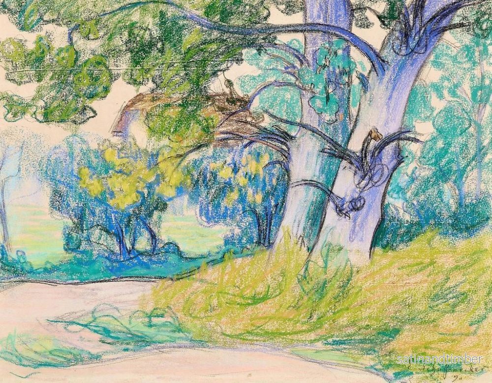 Reproduktion av målningen Le chemin dans un sous-bois - Claude-Émile Schuffenecker - Bild 2