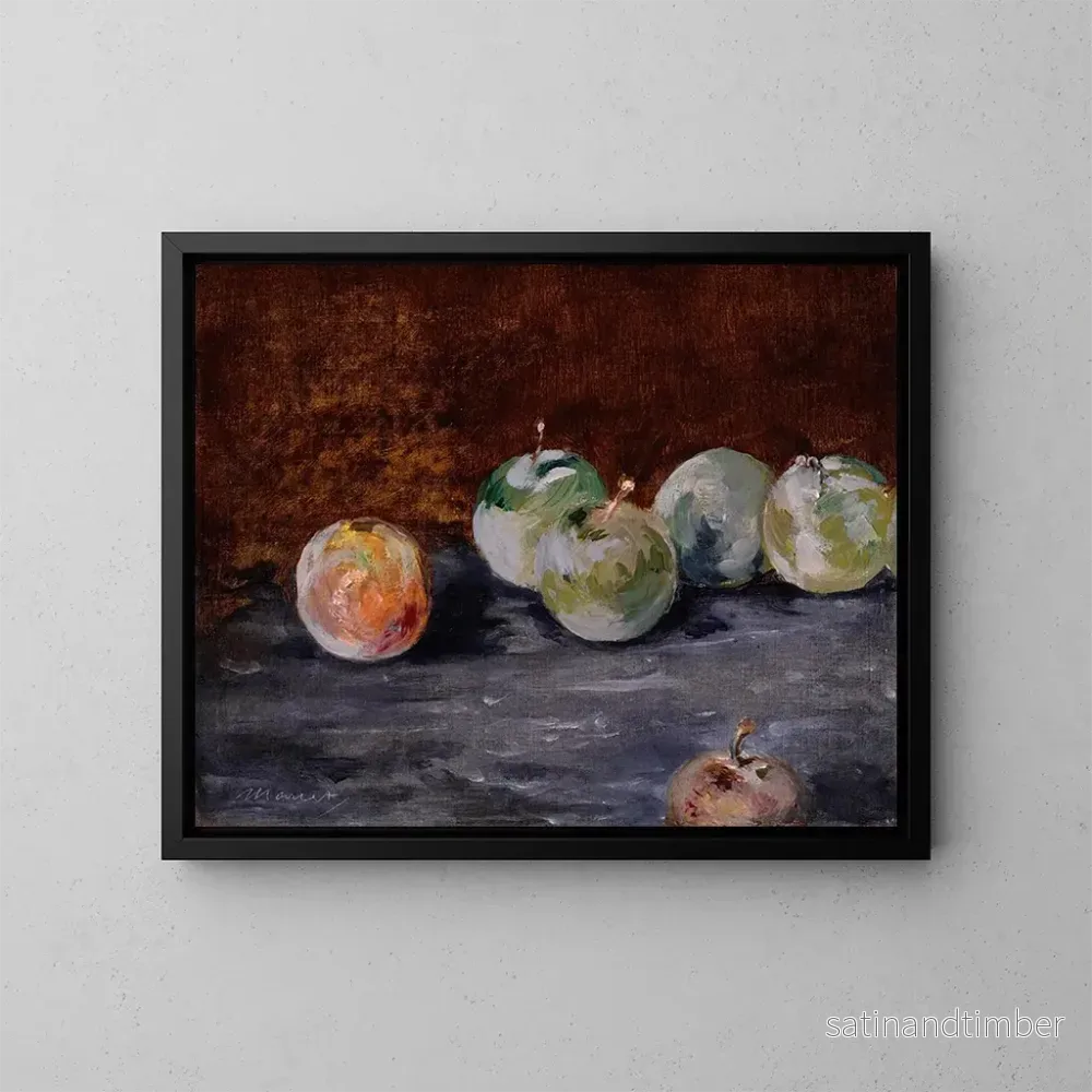 Reproduktion av målningen Prunes - Édouard Manet