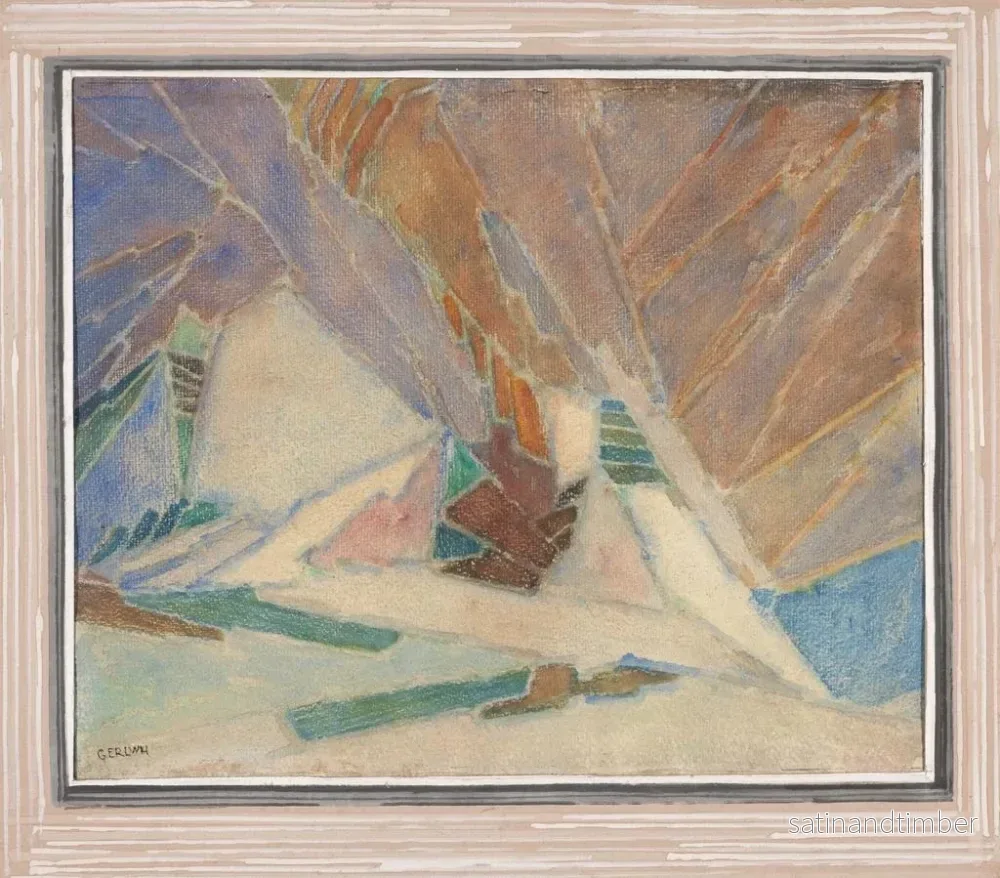 Reproduktion av målningen Titre inconnu - Ger Ladage - Bild 2