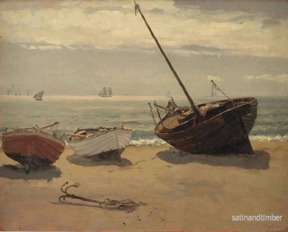 Reproduktion av målningen På stranden i Skagen - Wilhelm Xylander - Bild 2