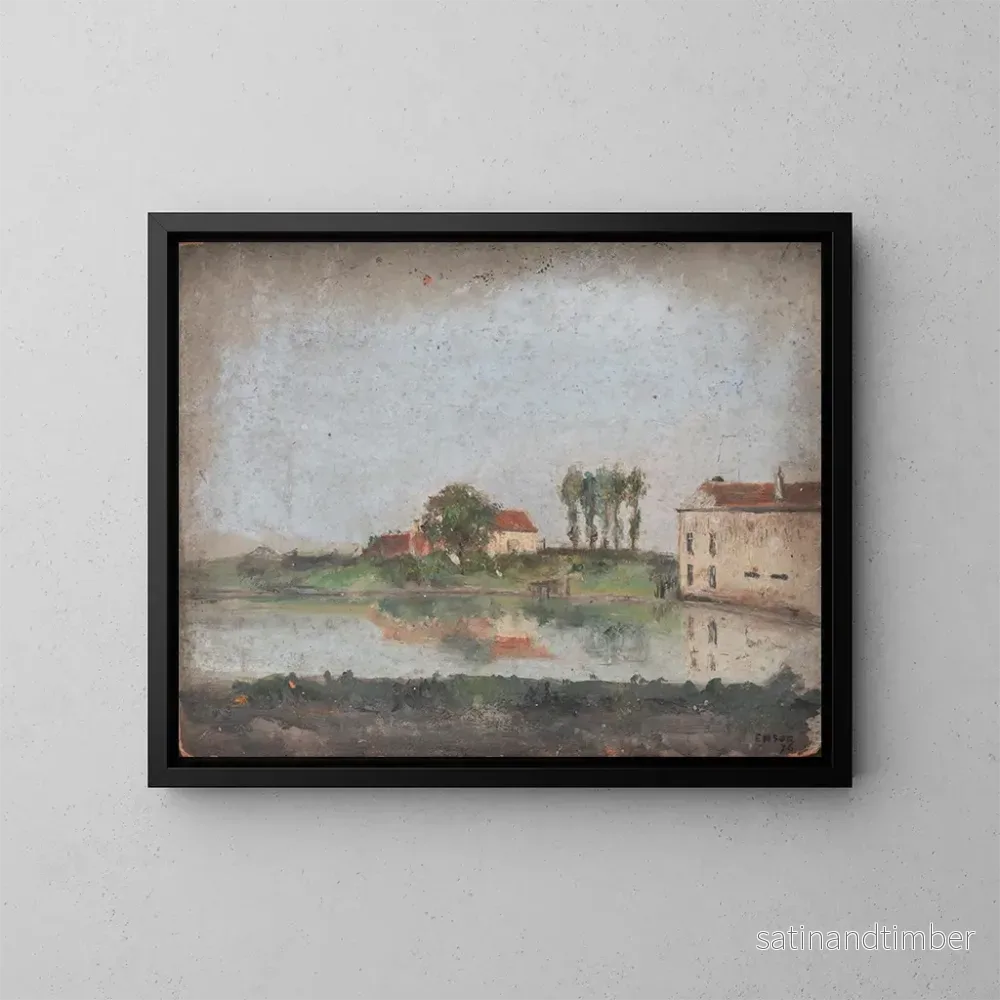 Reproduktion av målningen Le jardin du café Tivoli à Ostende – James Ensor Reproduktion av målningen Le jardin du café Tivoli à Ostende – James Ensor