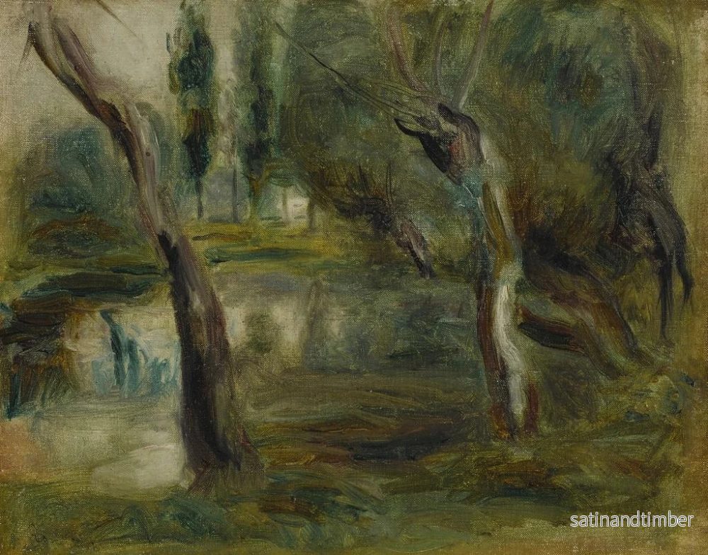 Reproduktion av målningen Säl vid kanten av en damm - Pierre-Auguste Renoir - Bild 2