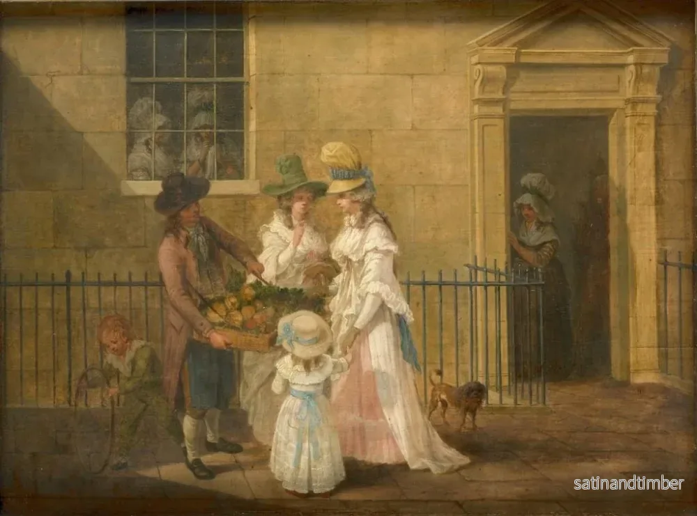 Reproduktion av målningen Vendedor de légumes - Hendrik Willem Schweickhardt - Bild 2