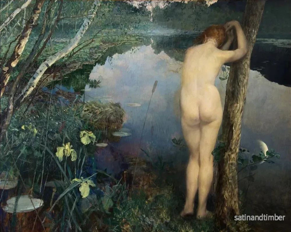 Reproduktion av målningen Nocturne - Eilif Peterssen - Bild 2