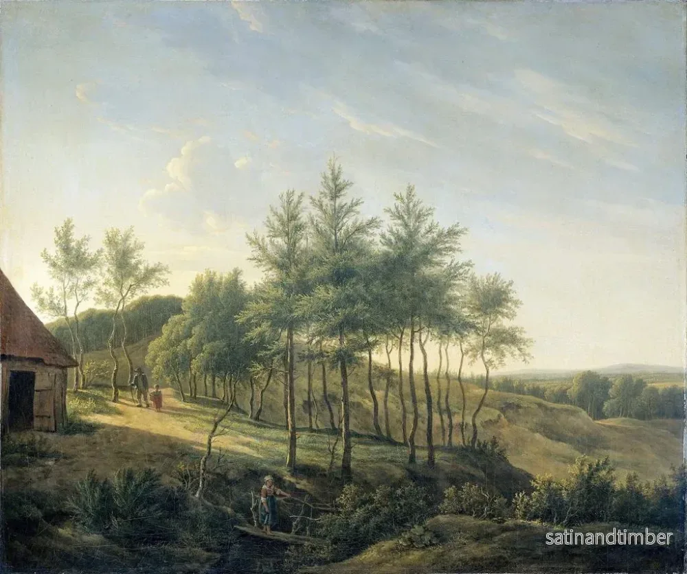 Reproduktion av målningen landskapslottad - Gerrit Jan Michalis - Bild 2