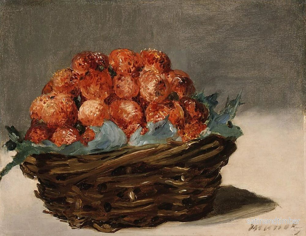 Reproduktion av målningen Jordgubbar - Édouard Manet - Bild 2