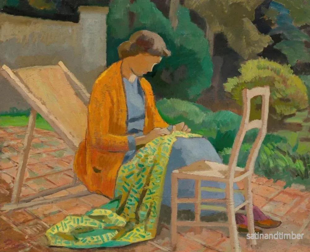 Reproduktion av målningen Sommar i trädgården - Roger Fry - Bild 2