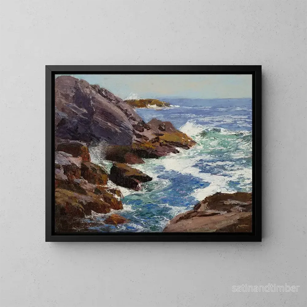 Reproduktion av målningen Crique des homards - Edward Henry Potthast