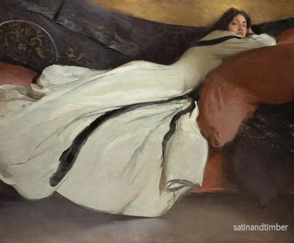 Reproduktion av målningen Repos - John White Alexander - Bild 2