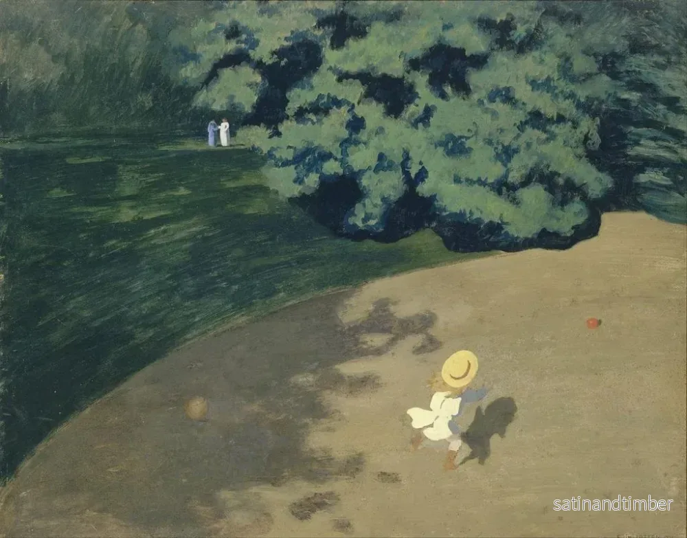 Reproduktion av målningen Le bal - Félix Vallotton - Bild 2