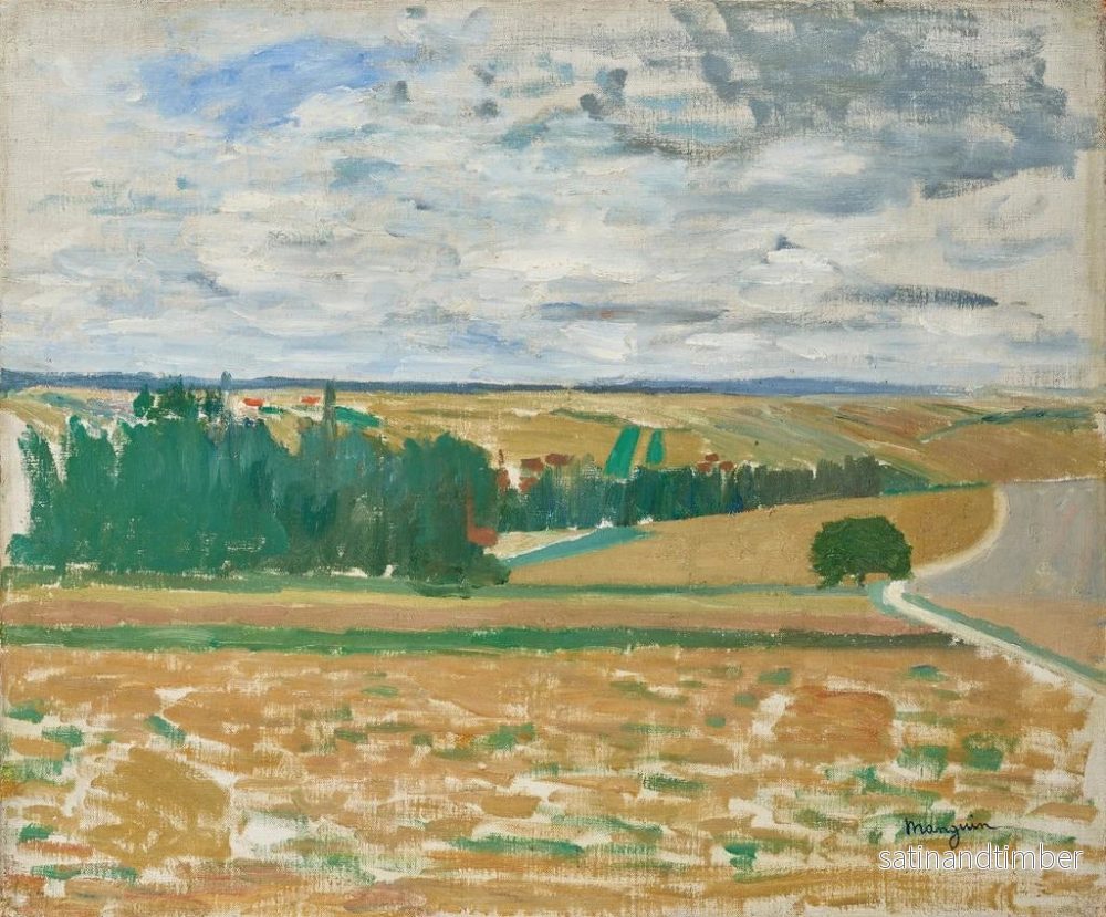 Reproduktion av målningen Landskap av La Beauce - Henri Manguin - Bild 2