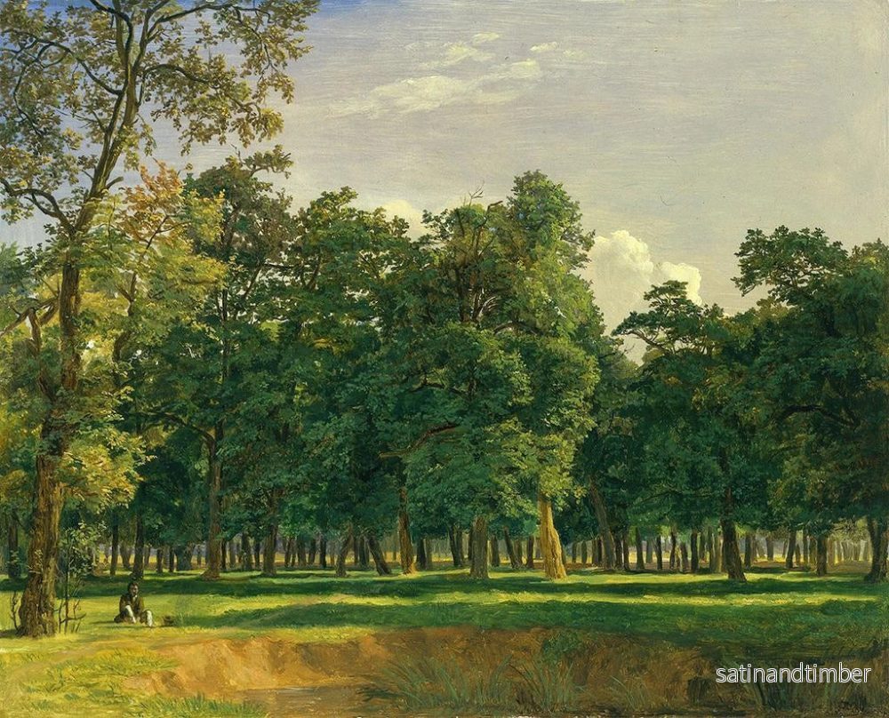 Reproduktion av målningen Landskap av Prater - Ferdinand Georg Waldmüller - Bild 2