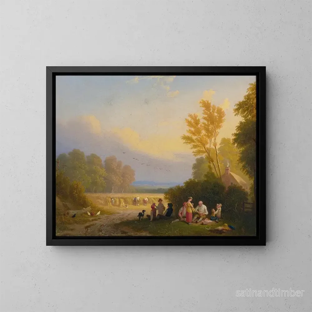 Reproduktion av målningen Les Quatre Saisons 2 - John Anthony Puller