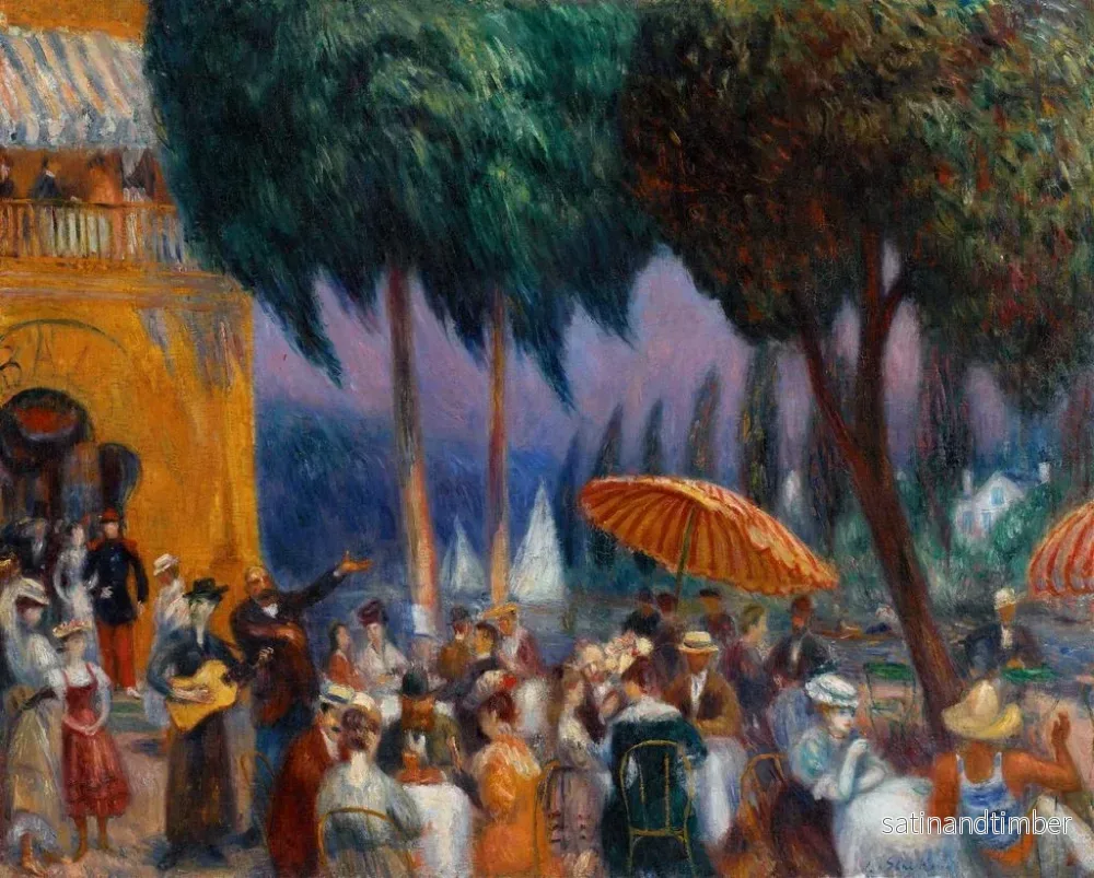 Reproduktion av målningen Söndag vid Marne - William James Glackens - Bild 2