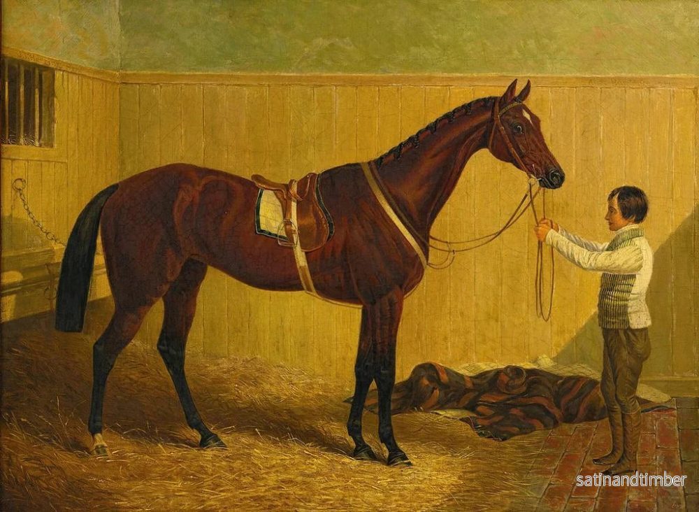 Reproduktion av målningen Alice Hawthorn - John Frederick Herring l'Ancien - Bild 2