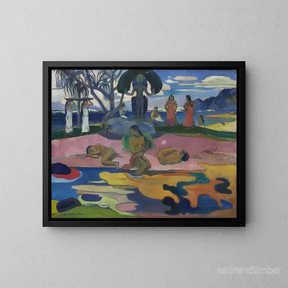 Reproduktion av målningen Le jour des dieux – Paul Gauguin Reproduktion av målningen Le jour des dieux – Paul Gauguin