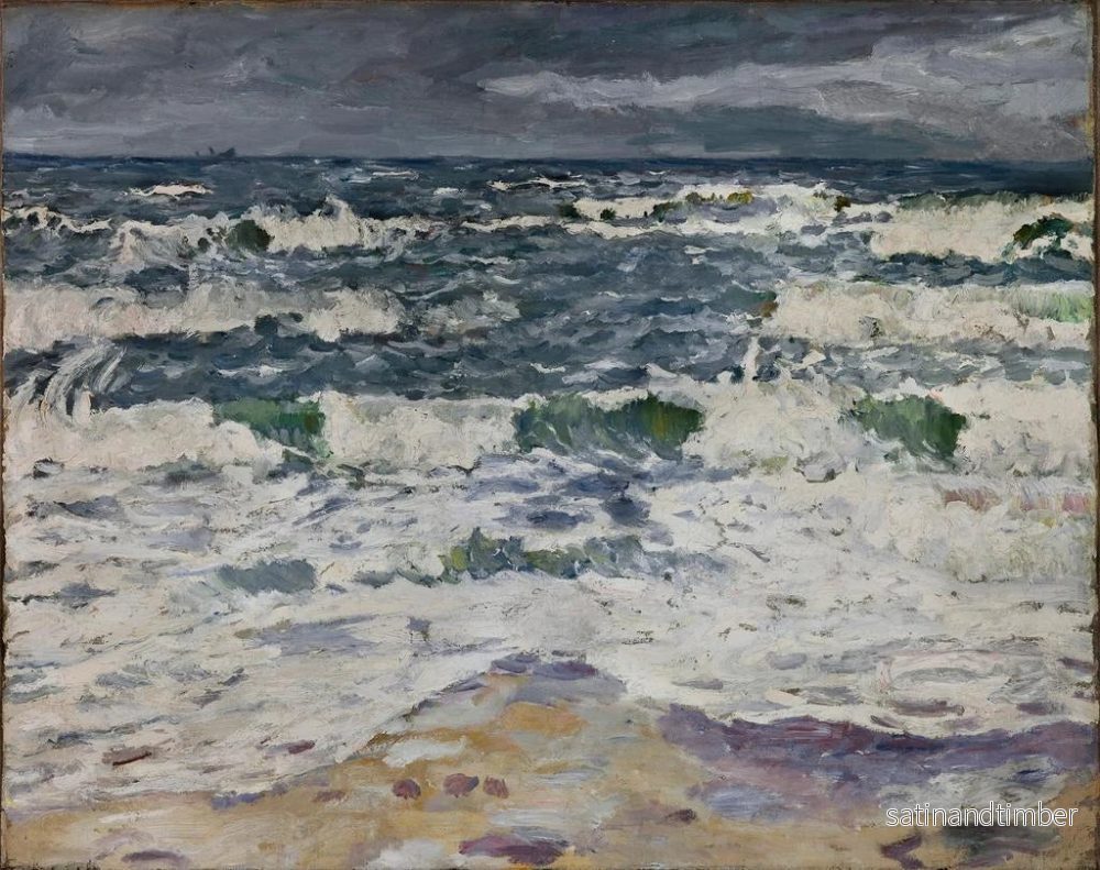 Reproduktion av målningen Jour gris à la mer - Max Beckmann - Bild 2
