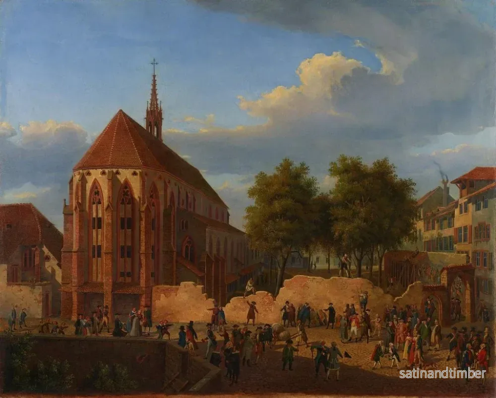 Reproduktion av målningen La destruction de la danse macabre à Bâle - Constantin Guise - Bild 2