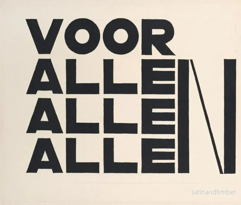 Reproduktion av målningen Att bli suprematist av två färger i sex konstruktioner Pl 3 - El Lissitzky - Bild 2