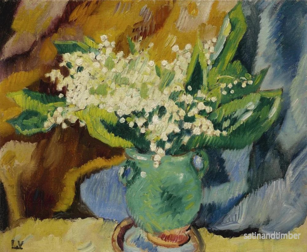 Reproduktion av målningen Le Pot de muguet - Louis Valtat - Bild 2